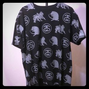 Stussy All-over print t-shirt